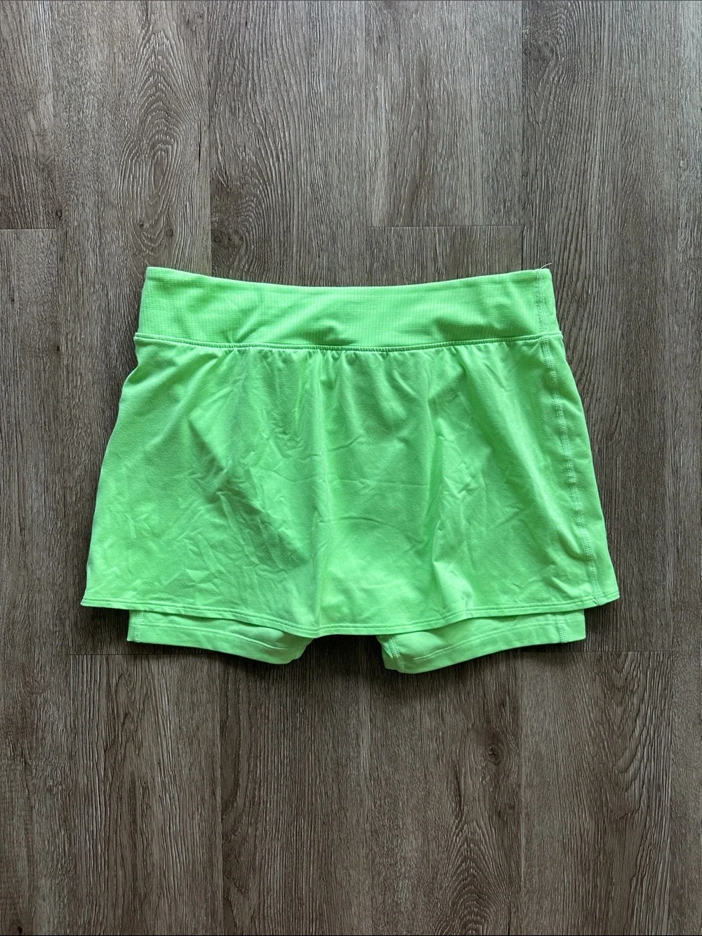 Nike‎ Court Dri-Fit Victory Tennis Skort Slim Fit Neon Green Medium
